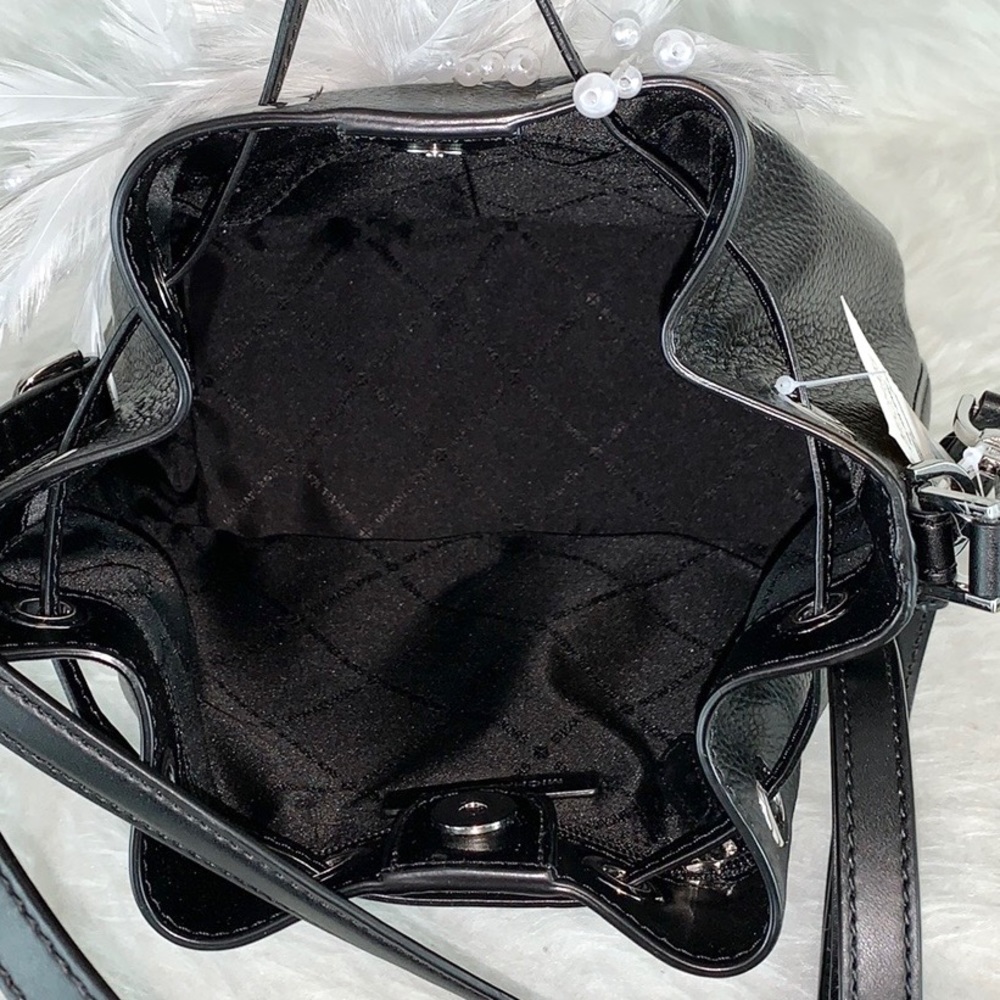 🖤 New MICHAEL KORS 🖤 FULTON SPORT MEDIUM BUCKET - Picture 5 of 9